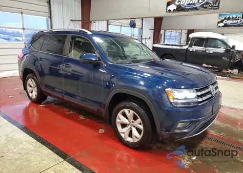 2018 Volkswagen Atlas Se из США, поврежденный, VIN 1V2KR2CAXJC538525